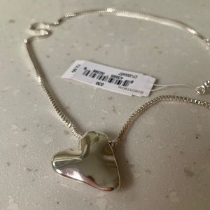 Nordstrom Silver Heart Necklace